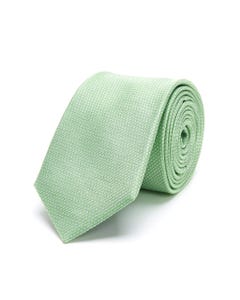 Cravatta fantasia verde 100% seta_0