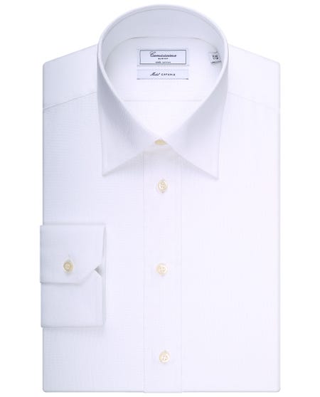 Camicia permanent bianca, slim catania italiano_0