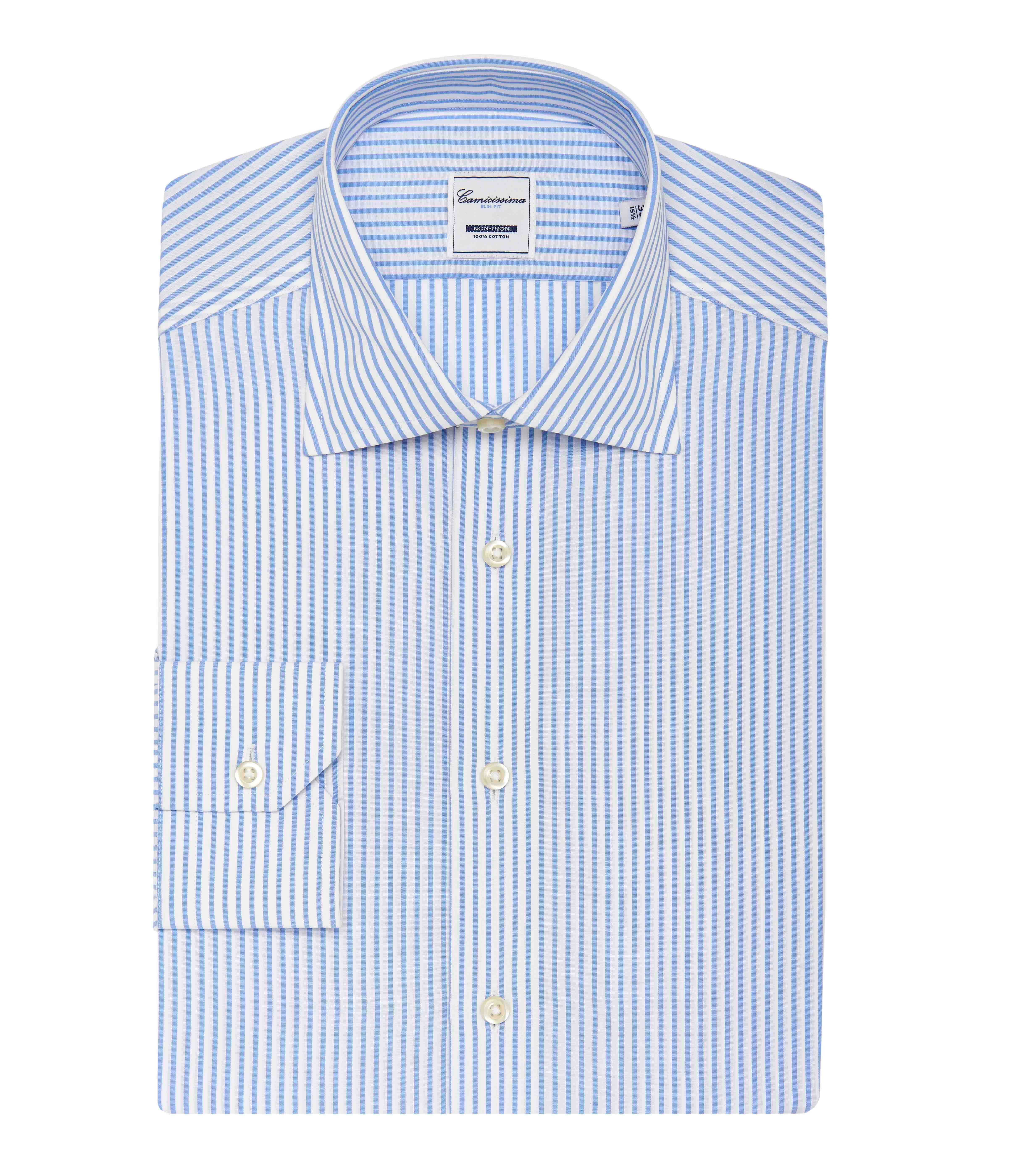 Camicia 100 cotone non iron slim francese Camicissima